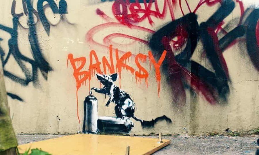 One+of+Banksys+works