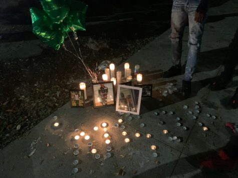 Vigil held for Pruitt to honor him